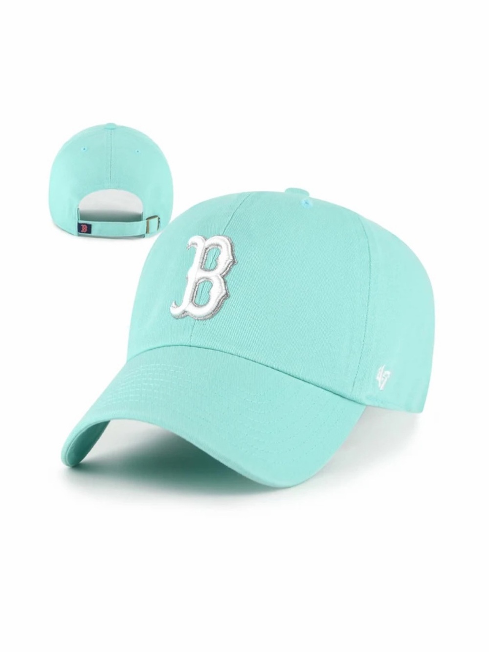 47 Boston Red Sox '47 Clean Up Adjustable Hat Tiffany Blue